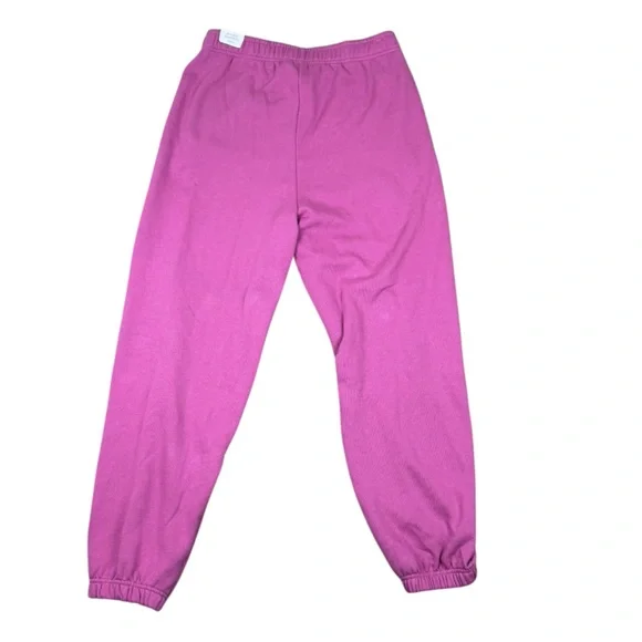 NWT PINK Victoria's Secret Ivy Fleece Campus High Rise Relaxed Sweatpants M XL - Picture 7 of 10